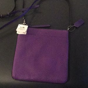 Coach Crossbody Purple - Never Used